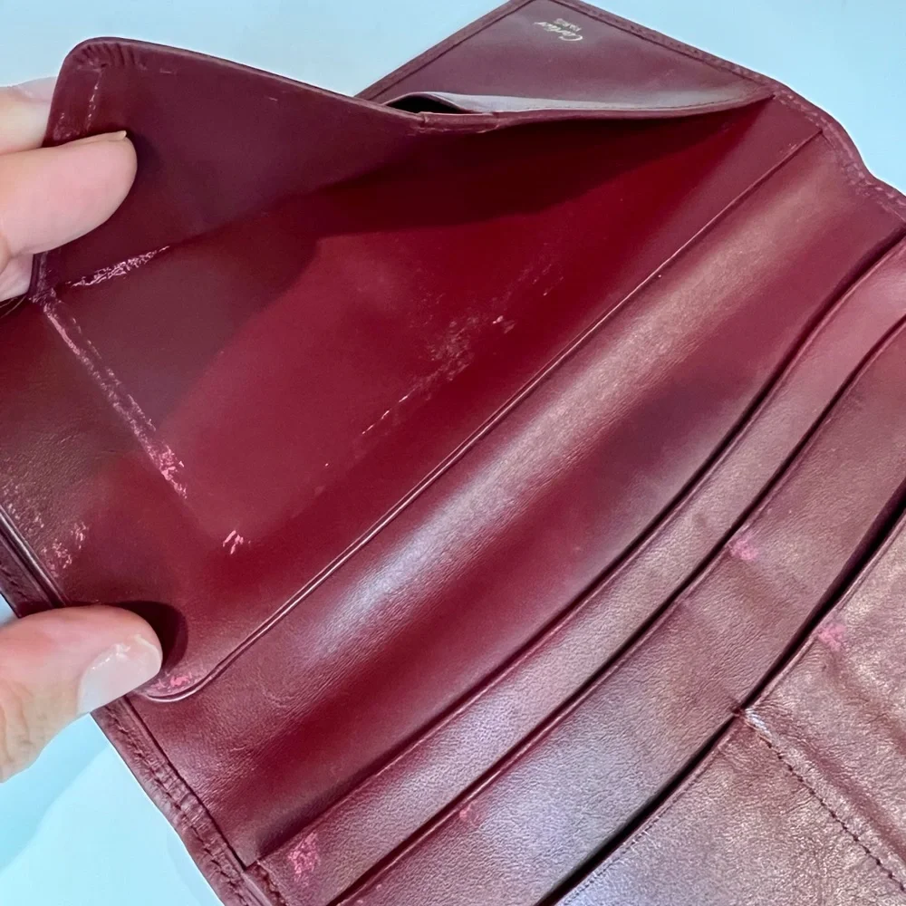 Vintage Cartier Bifold Long Wallet